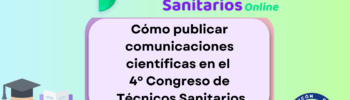 como publicar en el 4º congreso multimodal de técnicos sanitarios