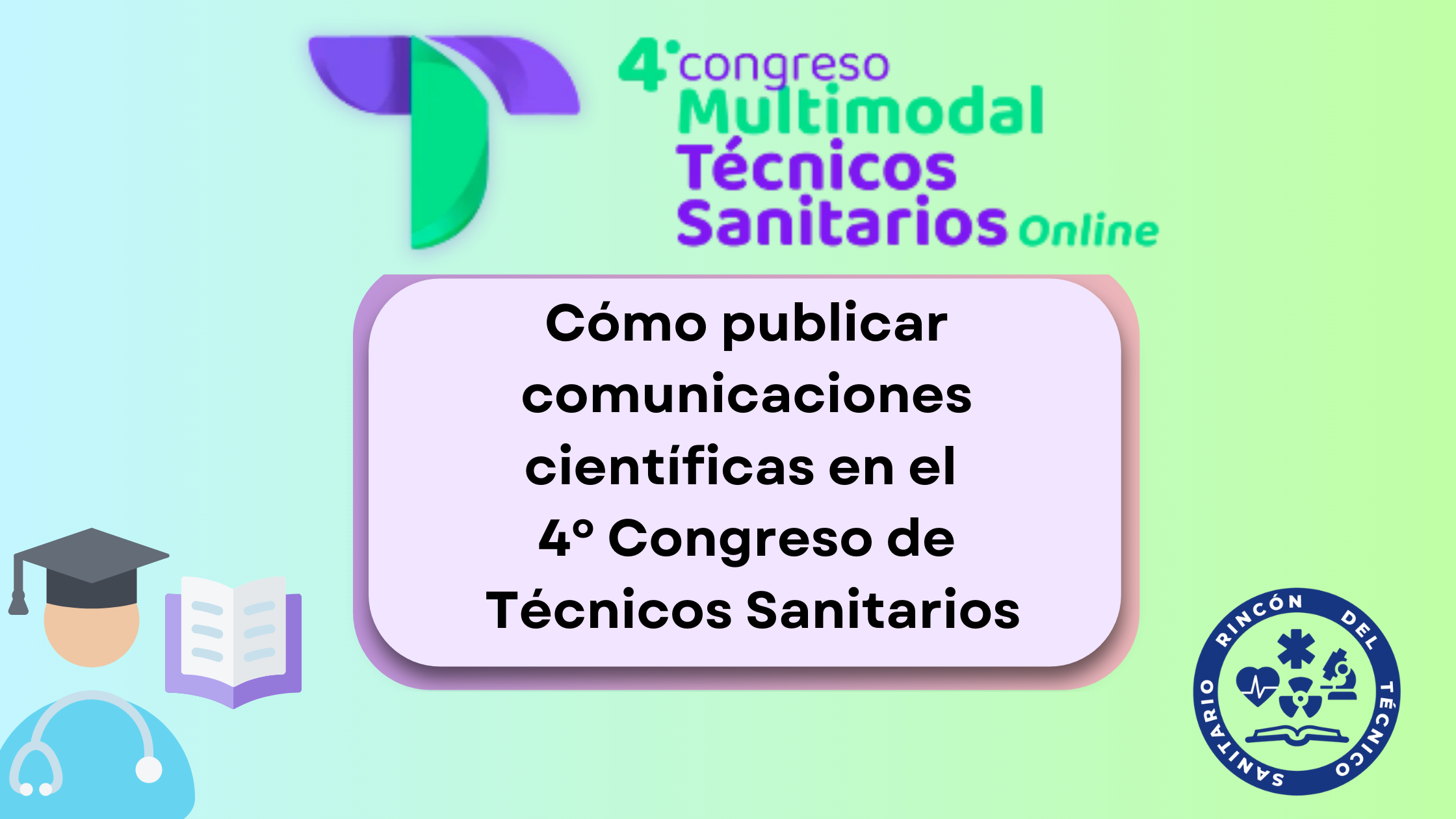 como publicar en el 4º congreso multimodal de técnicos sanitarios