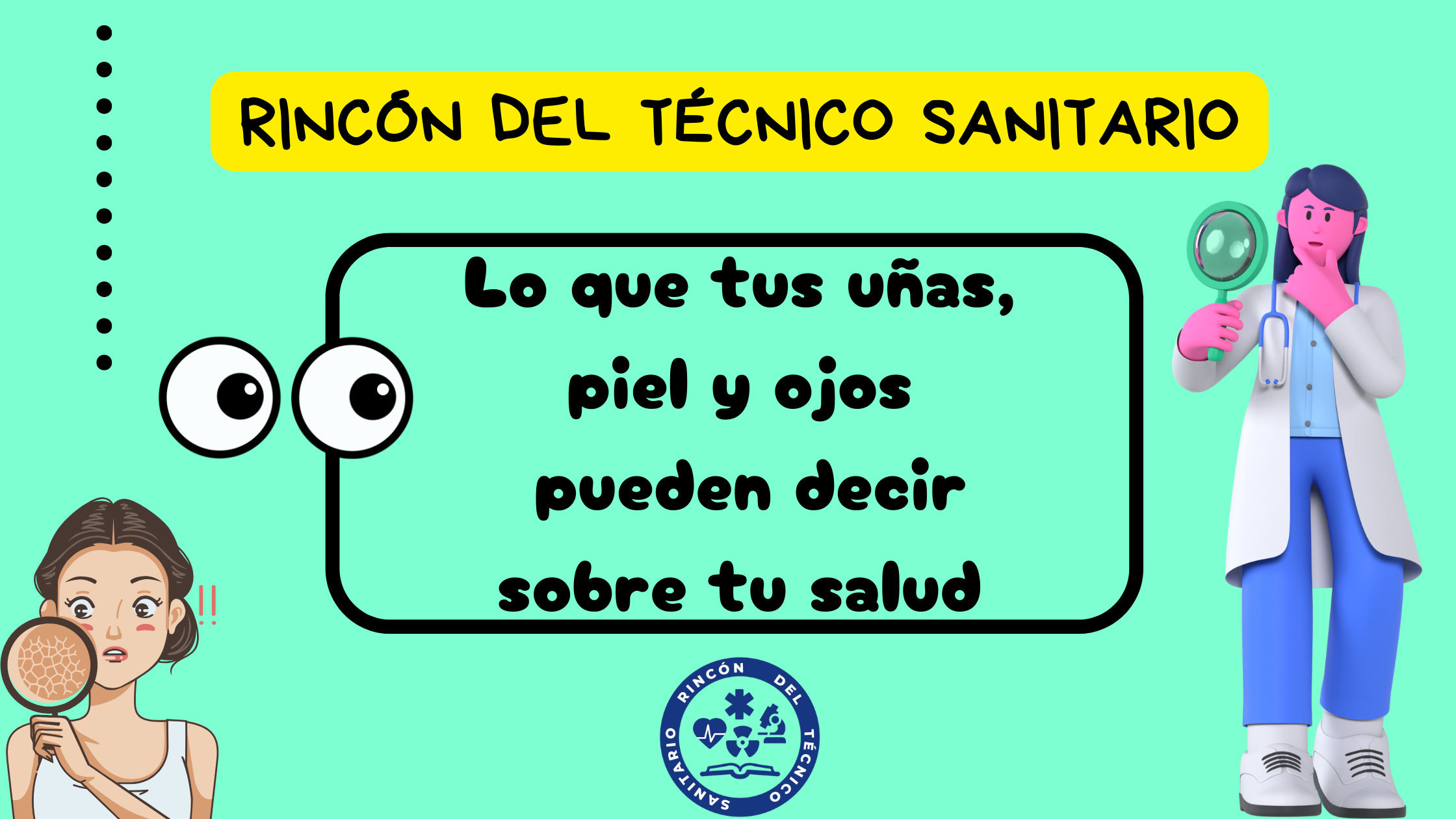 Lo que tus uñas, piel y ojos pueden decir sobre tu salud