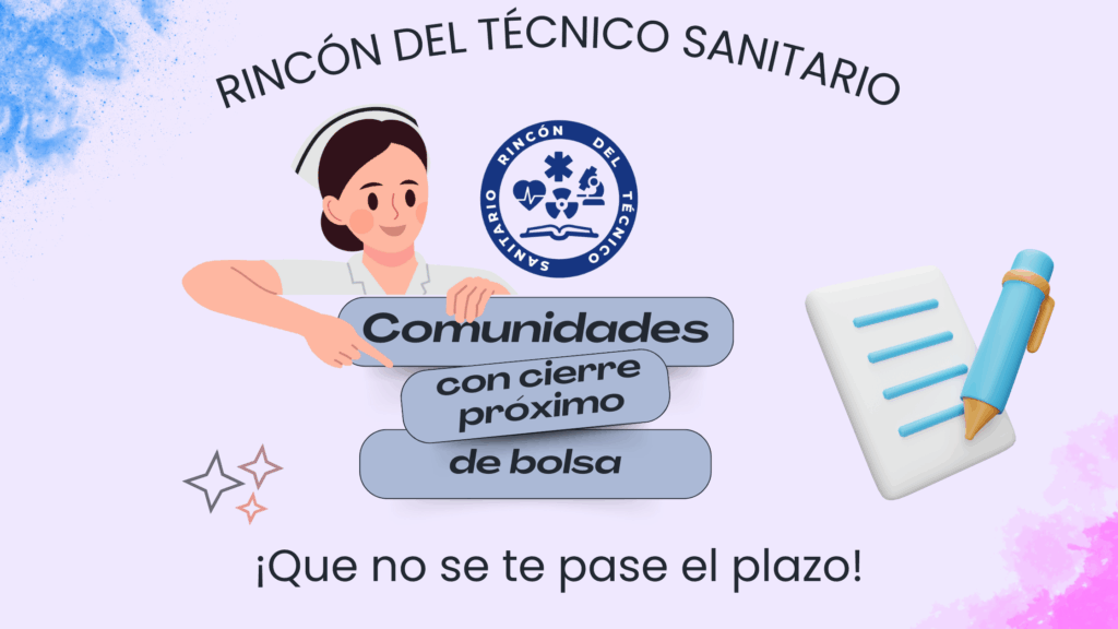 cierre de bolsa sanitaria comunidades
