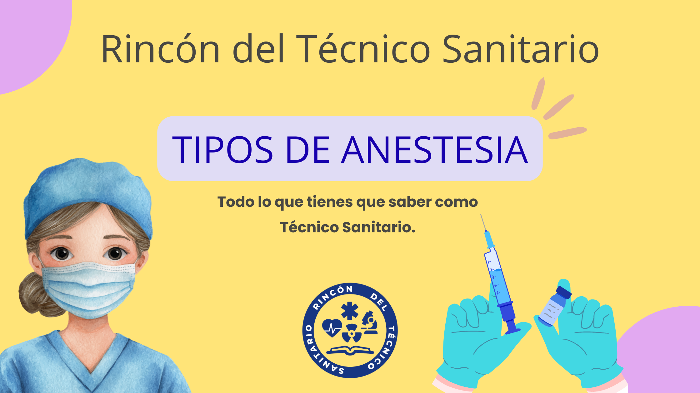Tipos de anestesia