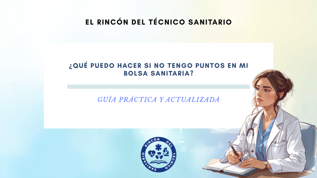 Que hacer si no tengo puntos en mi bolsa sanitaria